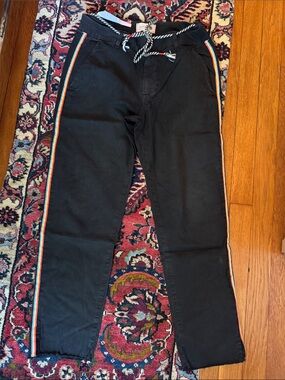 Sundry Black Cotton Trousers